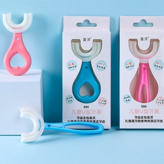 SIKAT GIGI ANAK SILICON BENTUK U / TOOTHBRUSH BABY SILICON TYPE U