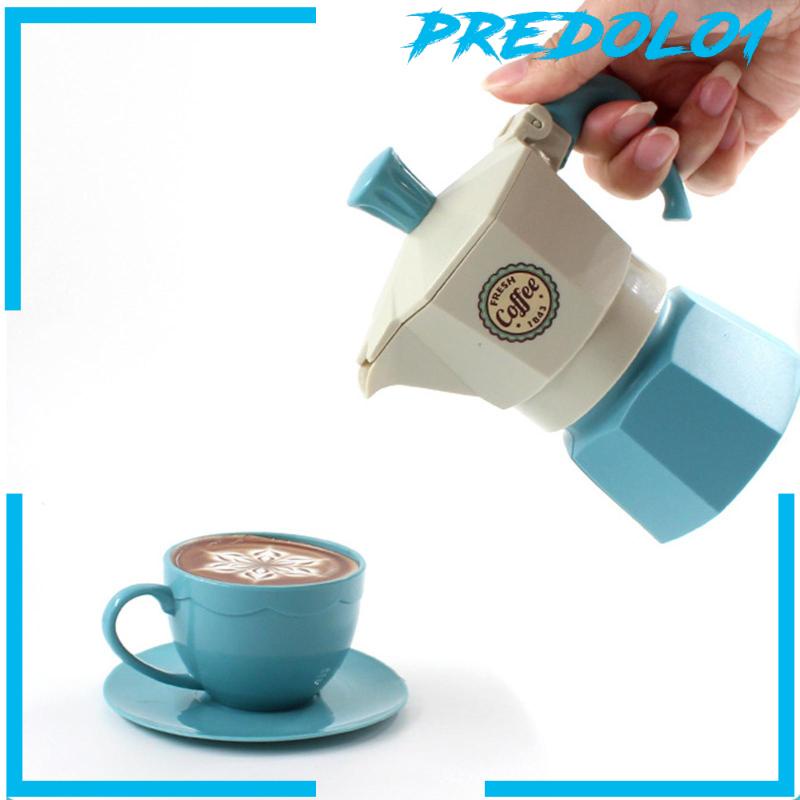 [PREDOLO1] Pretend Play Coffee Maker Gifts Pretend Play House Tea Party Set for Boys