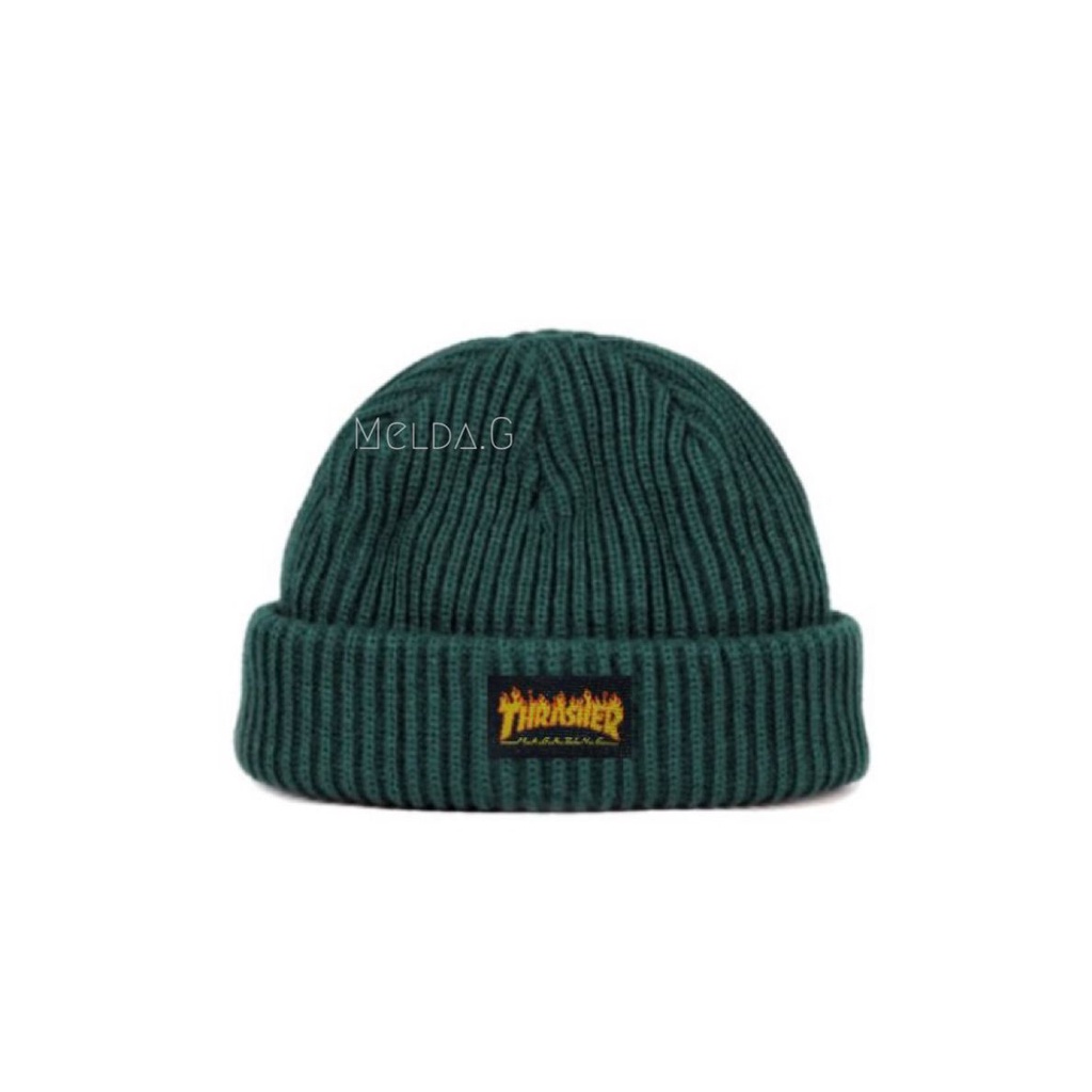 COD-Topi Kupluk Pria wanita Beanie Hat Trasher Distro Trendy Masa Kini Harga Terjangkau