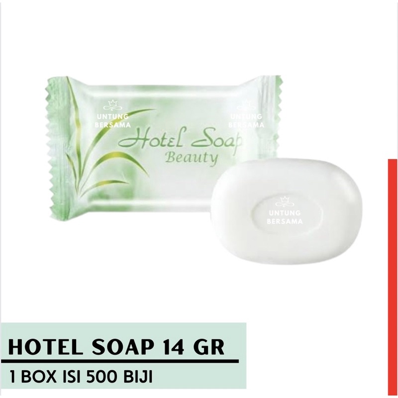 ♥️ UB ♥️ SABUN HOTEL BEAUTY 14 gram | MINIMAL ORDER 10 BIJI