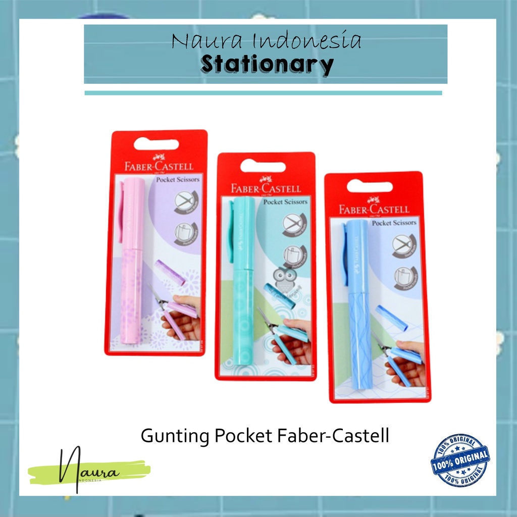 

Gunting Poket Faber-Castell Pocket Scissor | Gunting Minimalis