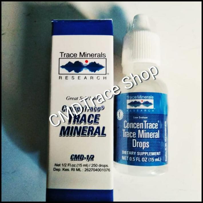 ORIGINAL TRACE MINERAL 250 DROPS ( CMD 1/2 OZ ) 15 ML 