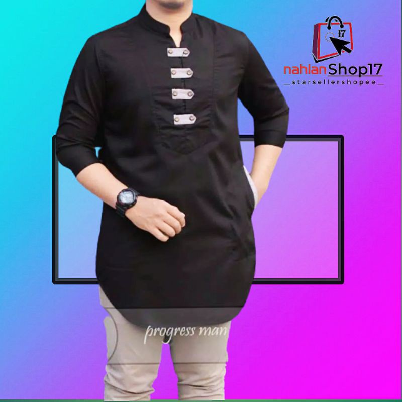 BAJU KOKO KURTA PAKISTAN / BAJU KOKO QURTA PAKISTAN SHANGHAI / BAJU KOKO PRIA KANCING CINA