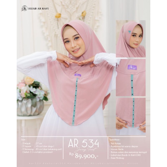 Jilbab Arrafi ar534