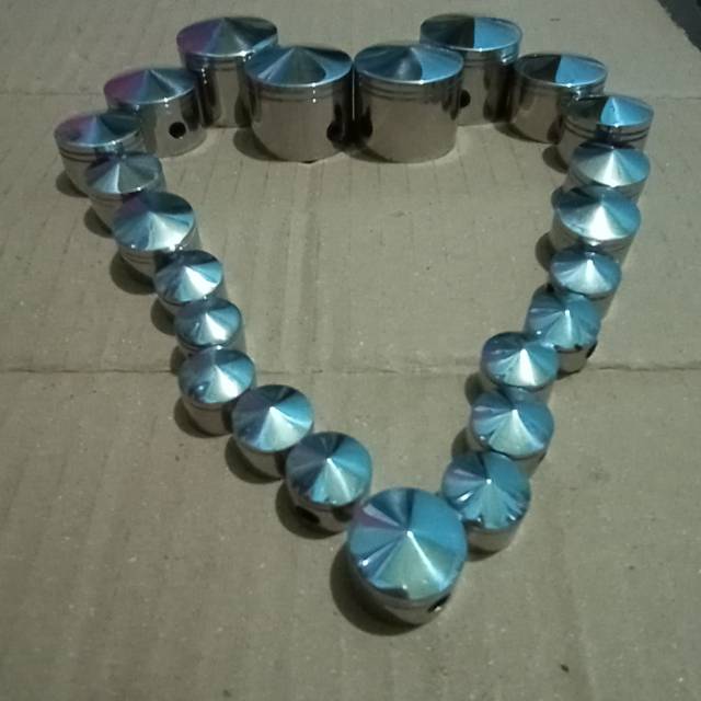 Tutup baut 10 stainless