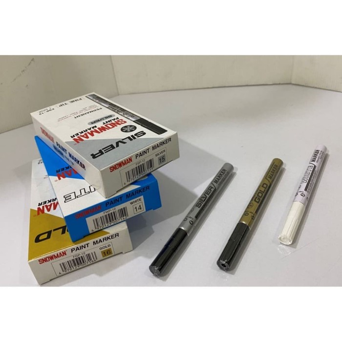 

Diskon Paint Marker Snowman Fine/ X-Fine Bagus