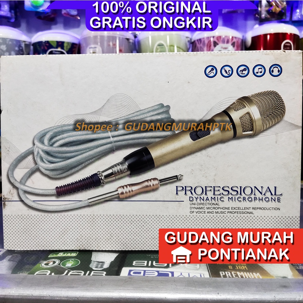 MIC SENNHEISER ORIGINAL SE-9000 ASLI TOP KUALITAS JERNIH SEPUL BESAR dan BERAT