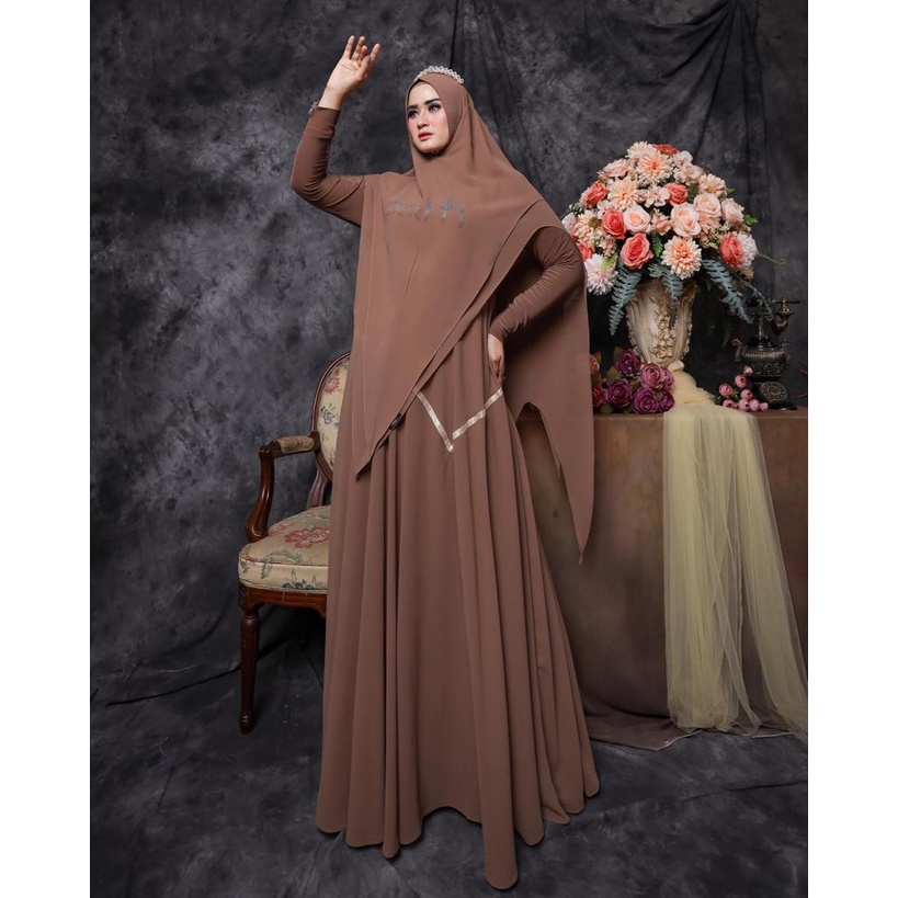 ORIGINAL  ILAYYA SYARI BASIC PREMIUM + Swarovsky Import BY BELIFI