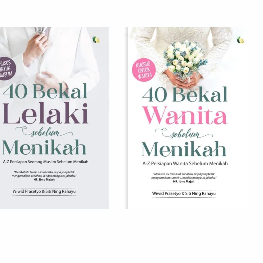 Sangat Nyaman.. Semesta Hikmah Publishing - Buku 40 Bekal Lelaki dan Wanita Sebelum Menikah - Buku I