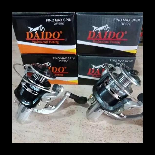 STOK BARU REEL PANCING DAIDO FINO MAX SPIN DF 250 SPOOL BESI POWER HANDLE MURAH ALAT PANCING MURAH T