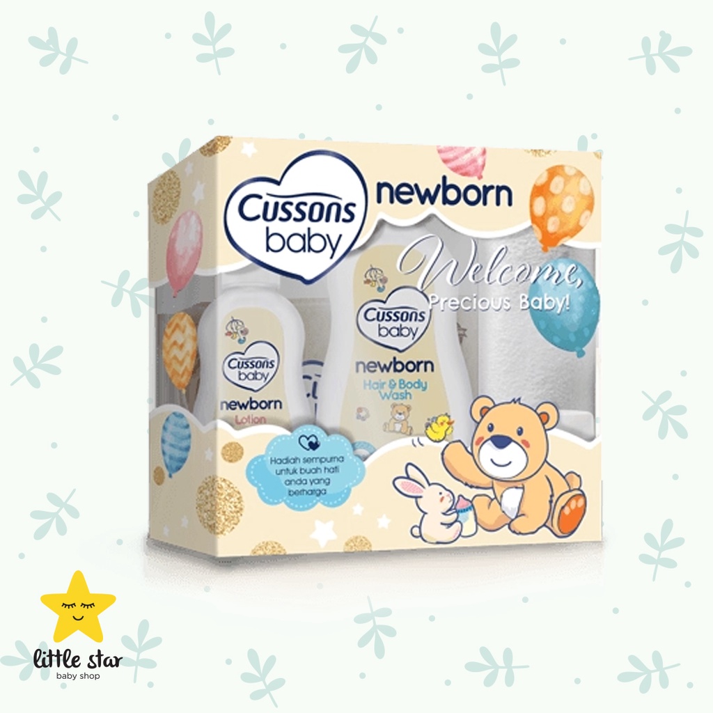 Cussons Baby Newborn Gift Pack | Hamper Lahiran Bayi Kado Cewek Cowok