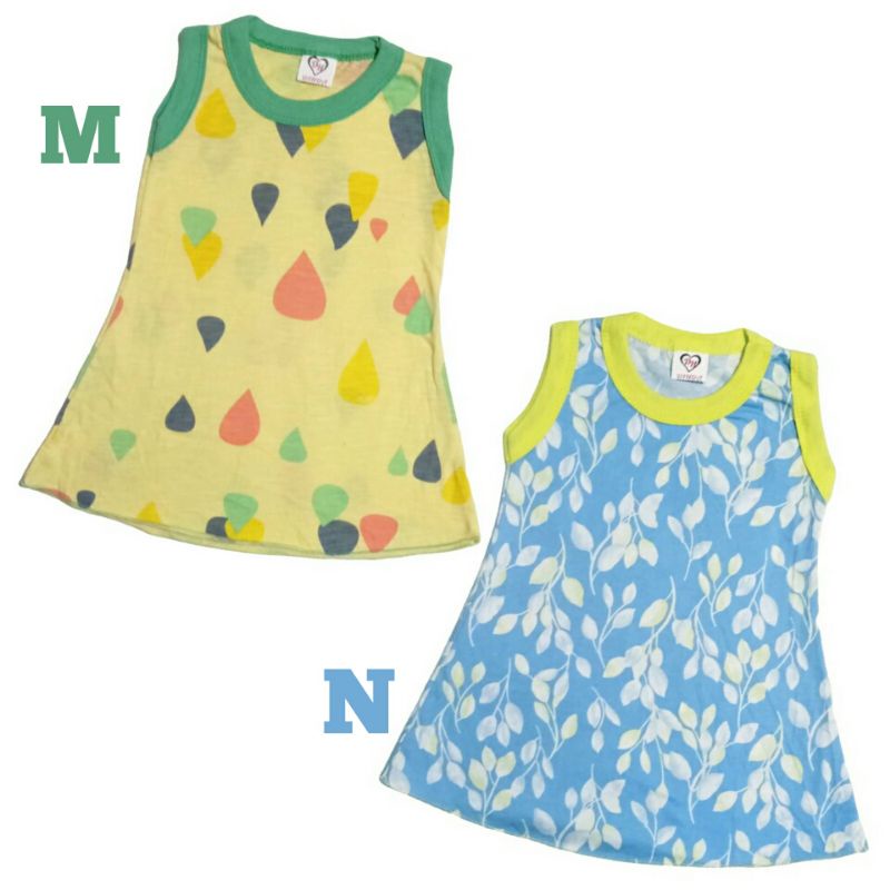Daster Yukensi anak bayi perempuan dibawah 1 tahun fashion anak kekinian murah baju harian santai-8