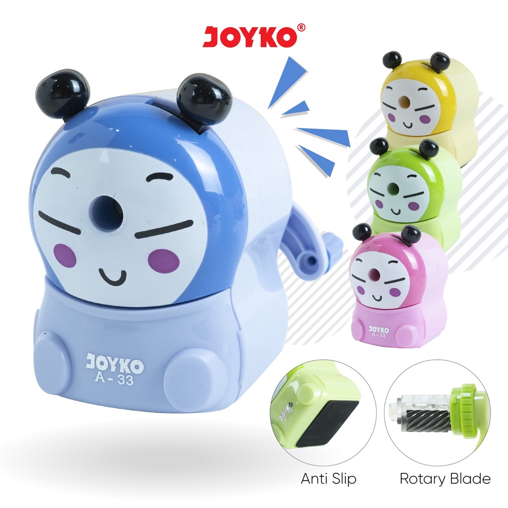 

Rautan Serutan Putar Sharpener Joyko A-33