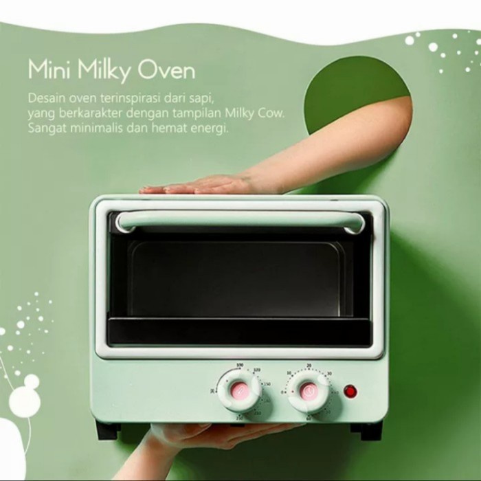 Electric Mini Milky Oven Flife OV-10H Capacity 10L Stainless SUS 304