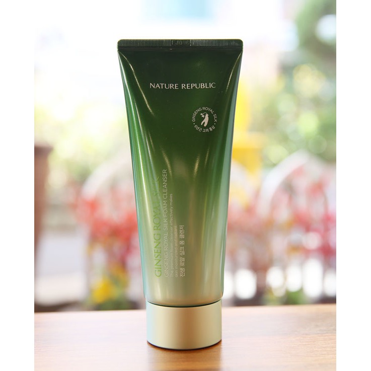 ginseng gold silk foam cleanser