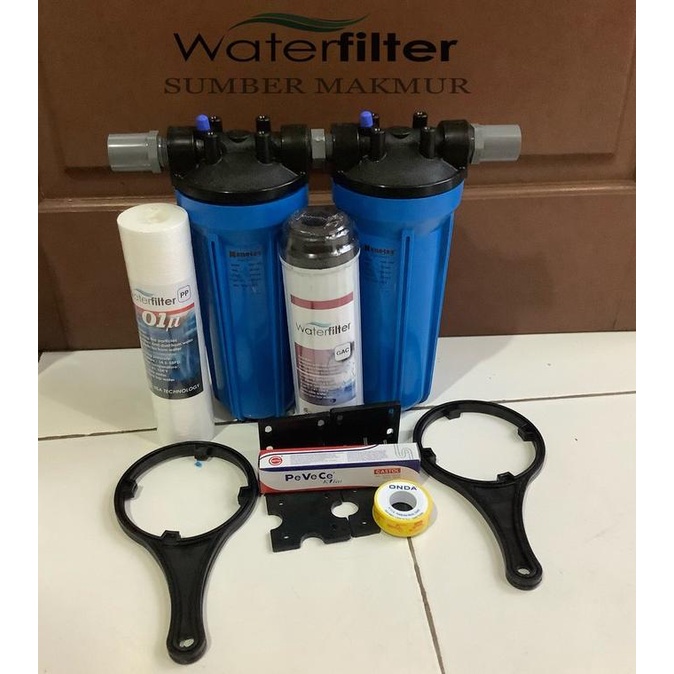 Paket Filter Air Sumur 2 Housing Blue Aprilianstore2