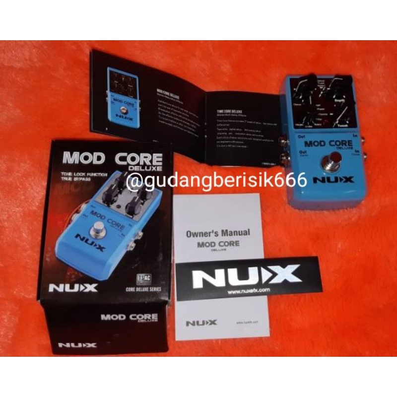 Nux Mod Core Deluxe Modulation Effect Pedal