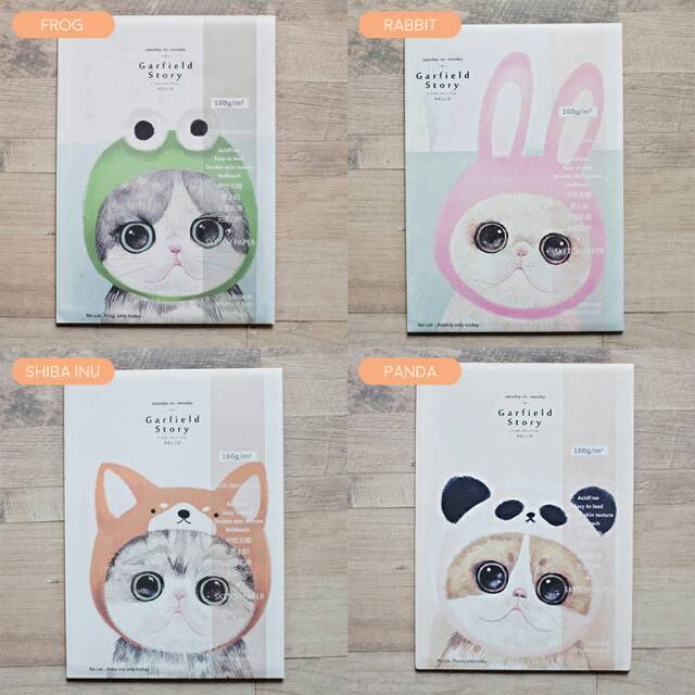 

Garfield Story Sketch Paper