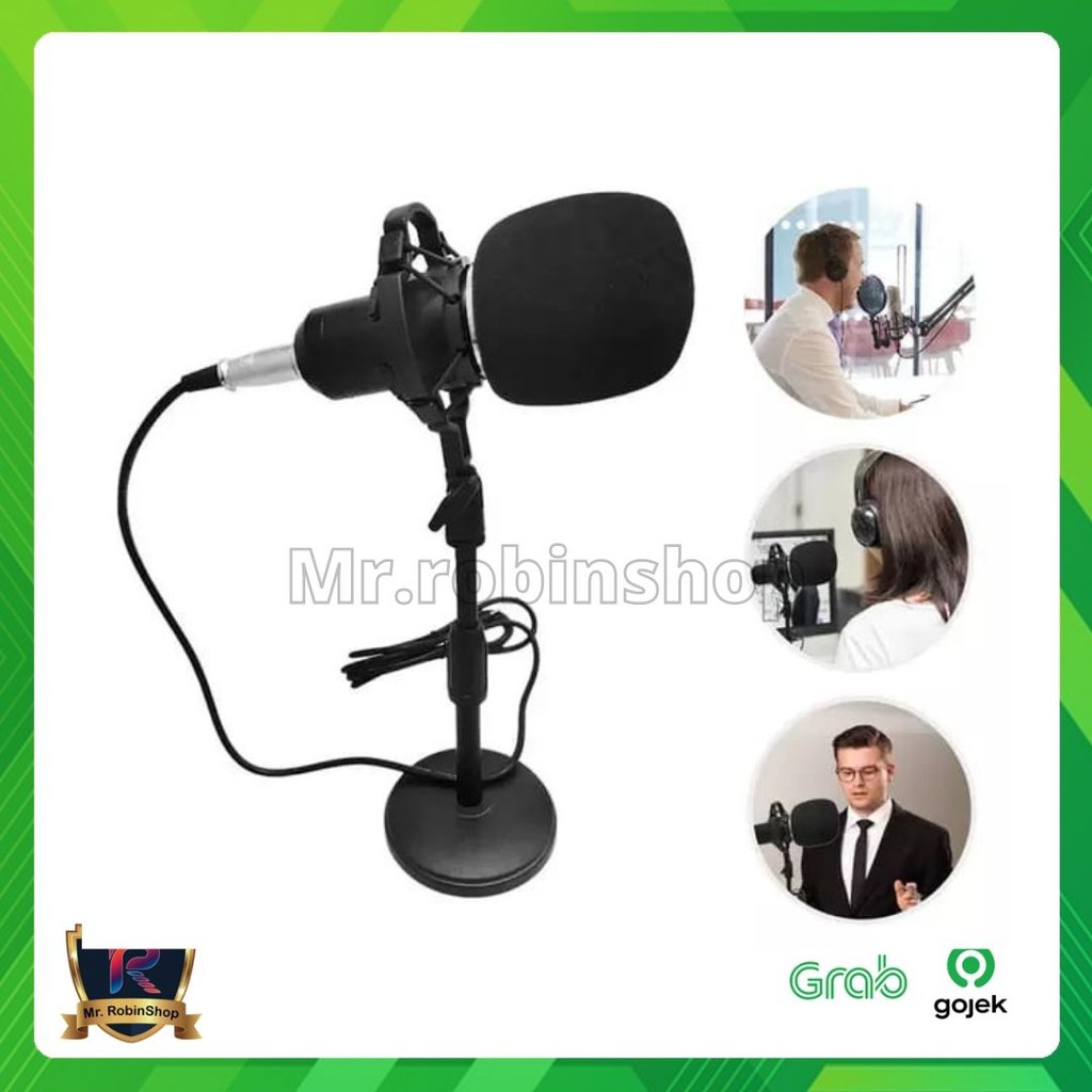 PAKET SUPER KOMPLIT Microphone Condenser BM800