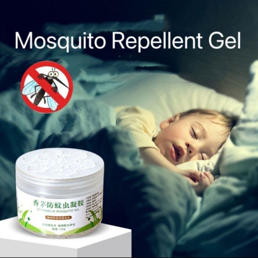 Pengusir nyamuk bentuk obat serangga Gel bisa untuk aroma terapi wangi kamar tidur
