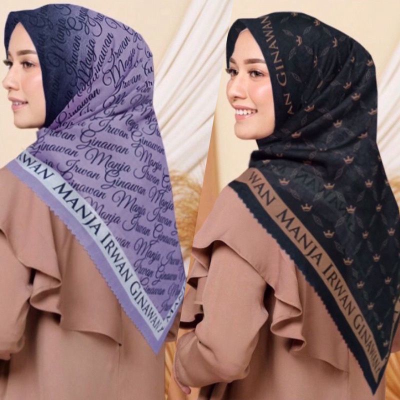 Hijab tulis - jilbab koran - Hijab irwan ginawan / hijab voal / hijab 3 style