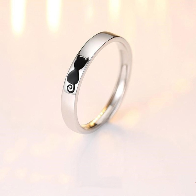 Siy Cincin Model Terbuka Desain Kucingikan Hidup Adjustable Untuk Wanita