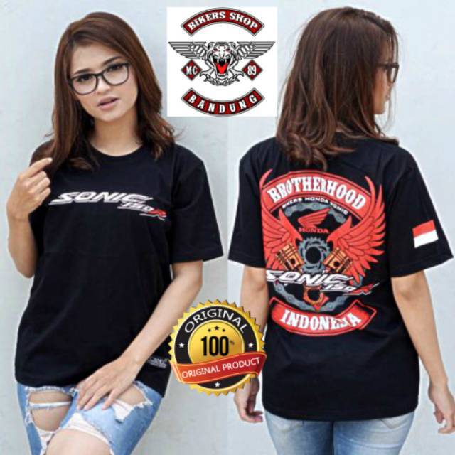baju pria kaos honda sonic pria kaos honda sonic baju honda Sonic kaos motor racing sonic