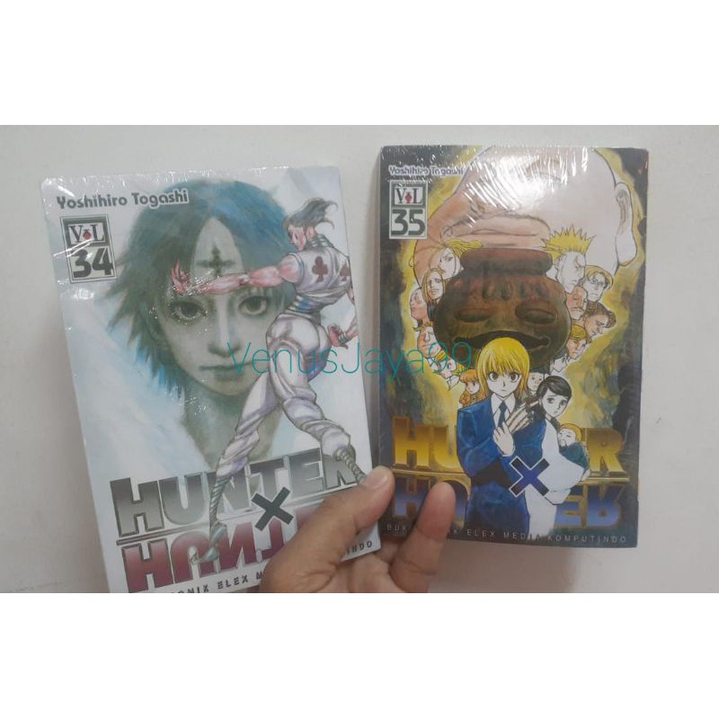 Komik Hunter X Hunter Vol 34 35 36 Silahkan Pilih Sesuai Judul Shopee Indonesia