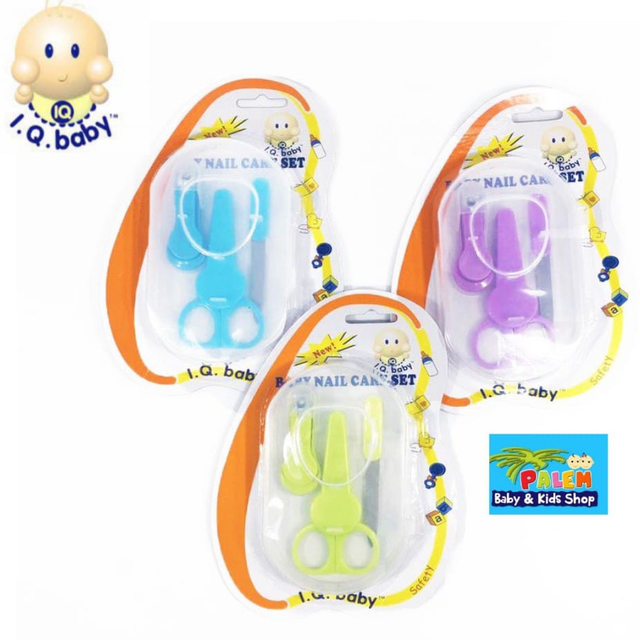 IQ BABY Gunting Kuku Bayi Set - Baby Nail Care Set Iq Baby 2351