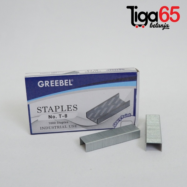 365 GREEBEL ISI STAPLES #80019 Refil / Isi Staples Steples Hekter GREEBEL