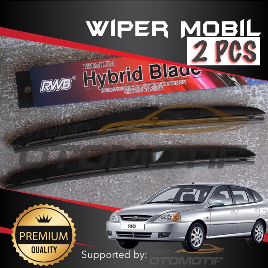 WIPER KIA RIO ESTATE 1999-2004 RWB GRAPHITE / WIPER RWB KIA RIO ESTATE