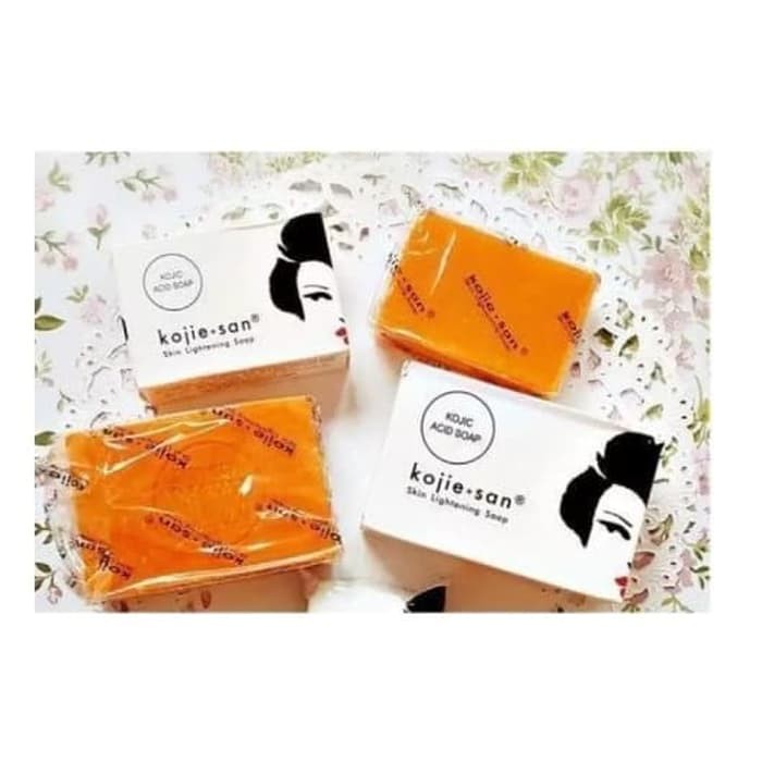 [BPOM] Kojie San Skin Lightening Soap Kojic Acid 65gr / Kojiesan Sabun Wajah Kojisan Sabun Pemutih Badan