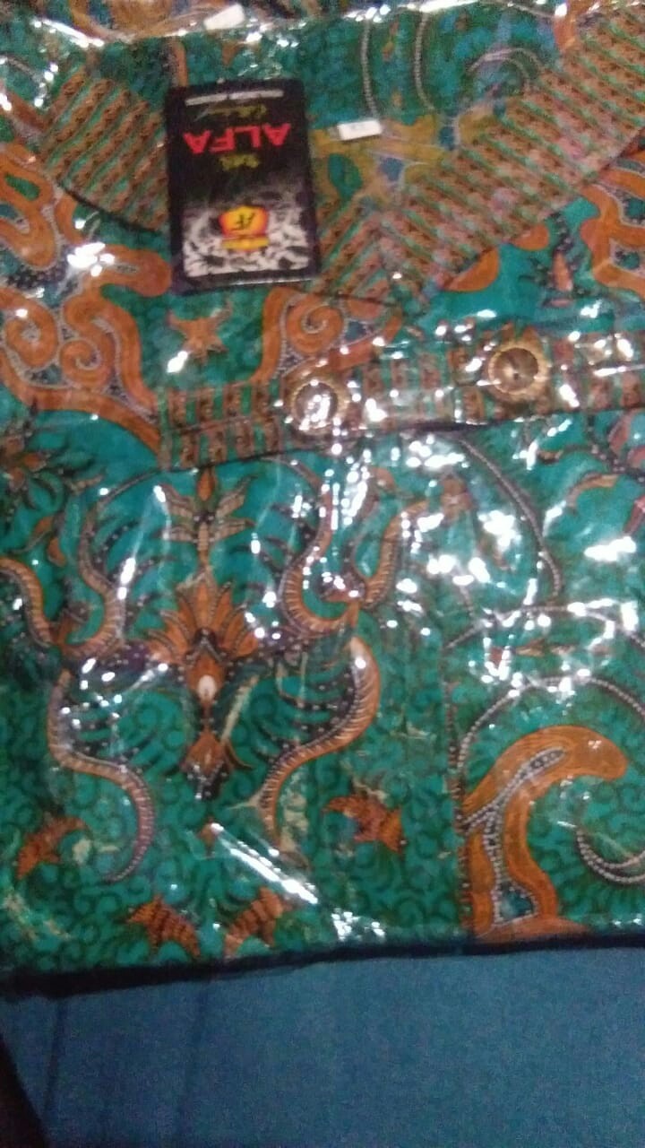 Atasan Batik Dolby Dolbi Dobby Doby Tenun Sutra Tulis Halus Katun Atbm Baron ,sarombit Atasan