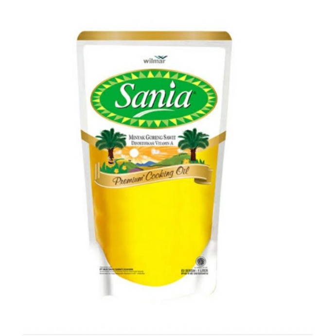 

Sania minyak goreng kemasan pouch 2ltr