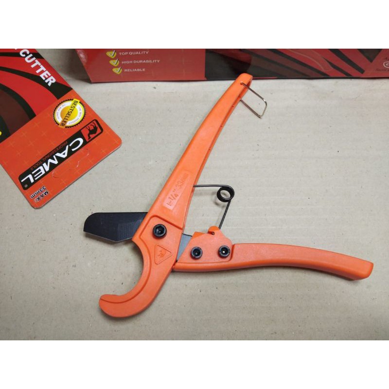 NEW!!!! GUNTING PIPA CAMEL 33MM MURAH/ PIPE CUTTER / HAND TOOL/Gunting Pipa Pvc Camel Gunting Paralon 33Mm Gunting Pipa Pvc 33Mm Pipe BERKUALITAS