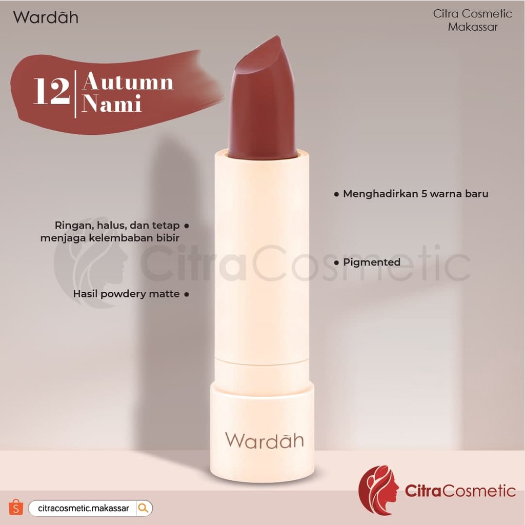 Wardah Colorfit Ultralight Matte Lipstick Korea Edition Series