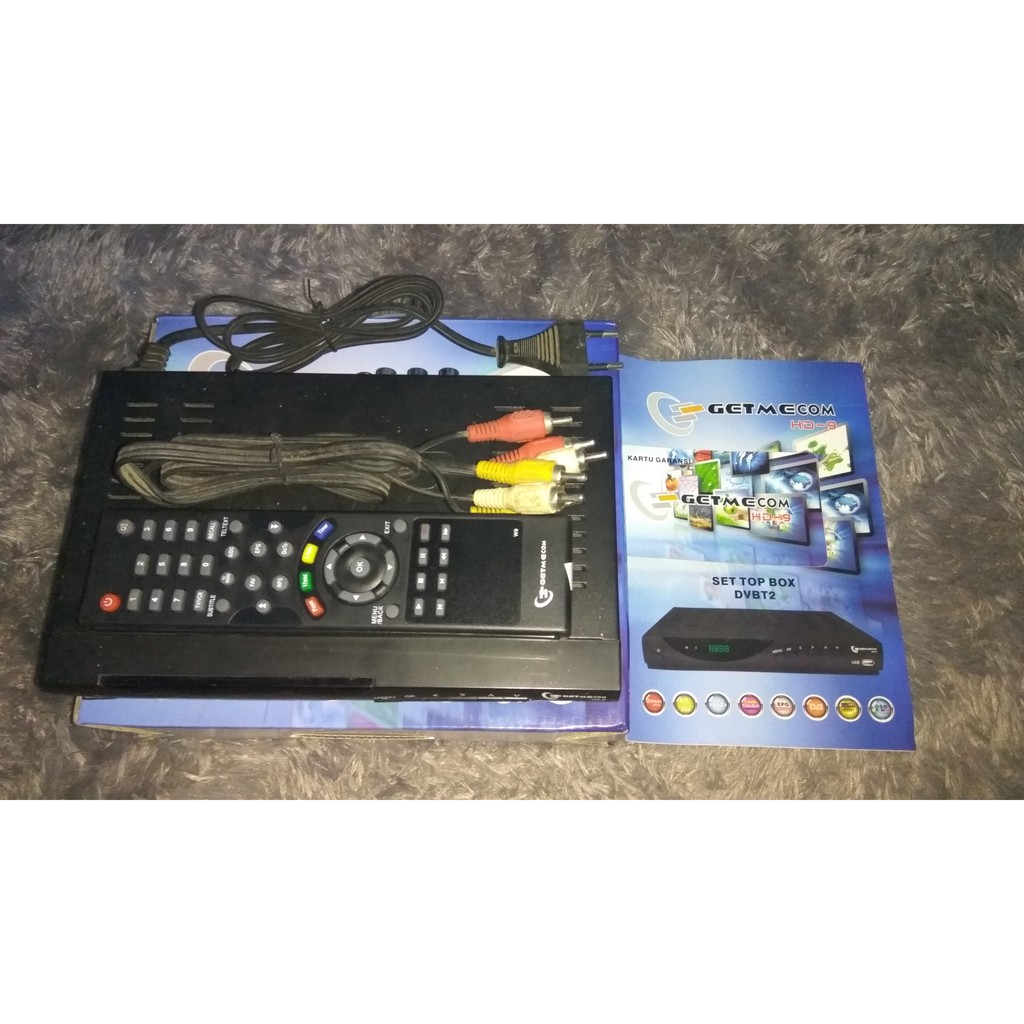 Set Top Box(STB) DVBT2 GETMECOM HD9 BEKAS | Shopee Indonesia