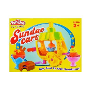 Fun-Doh Sundae Cart Es Krim Mainan Anak Fun Doh