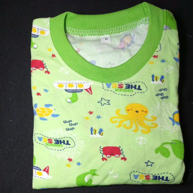 setelan anak laki laki Qkids Size S (Usia 3-4 tahun) Lengan pendek Celana Pendek bahan Libby Velvet junior-7