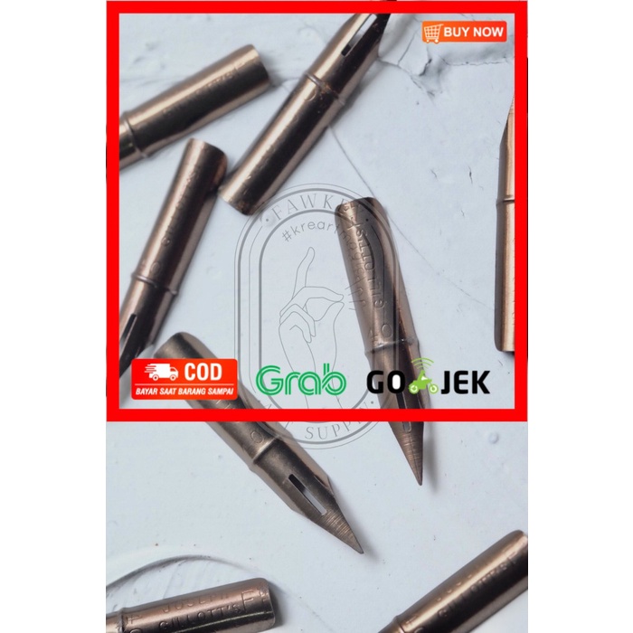

(BISA COD) Vintage Gillot 404 - Calligraphy Nib