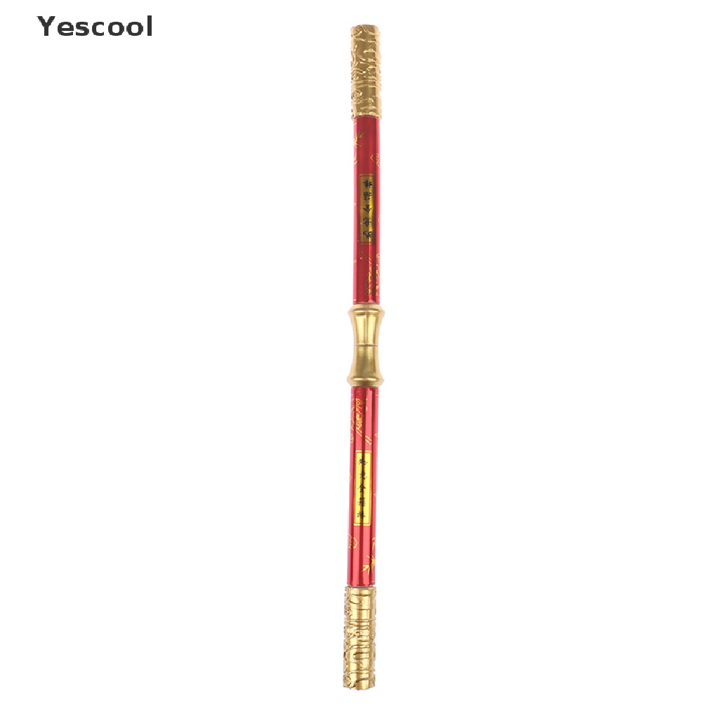 Yescool 1pc Pulpen Gel Dengan Lampu Flash Berputar Untuk Pelajar