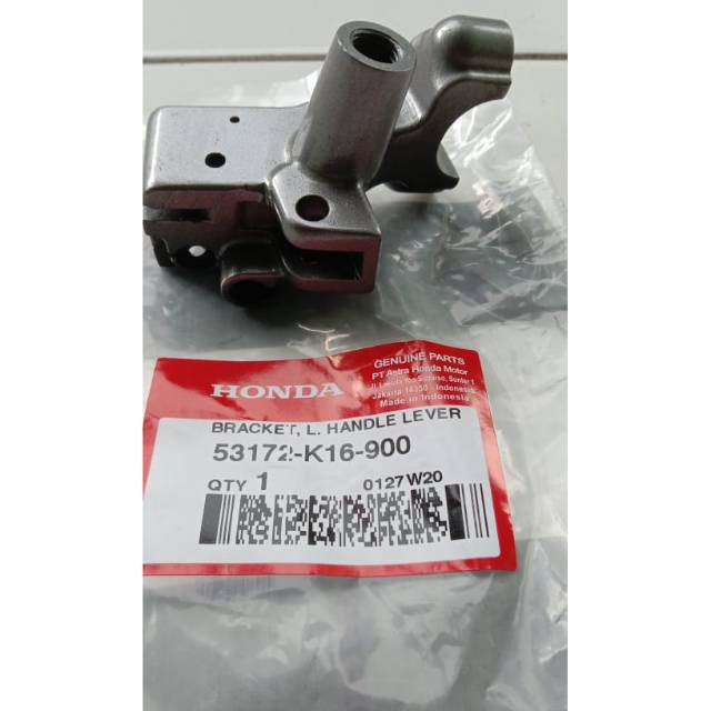 Dudukan Handel Hendel Rem Kiri ORIGINAL Scoopy Lama