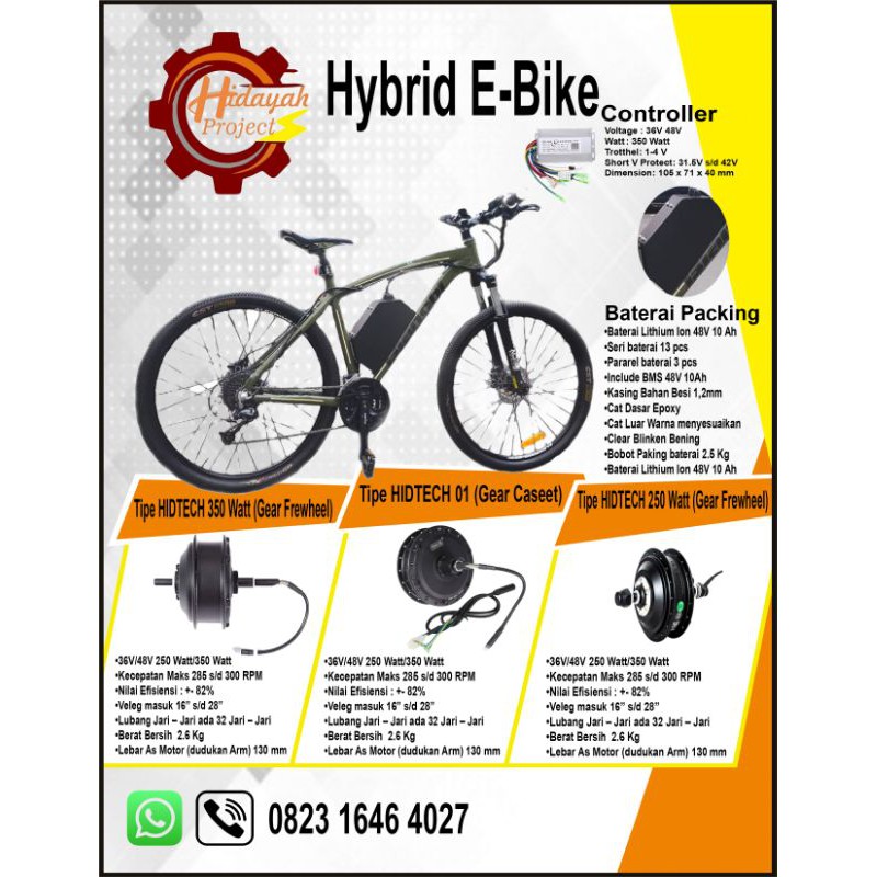 Modif Sepedah Listrik