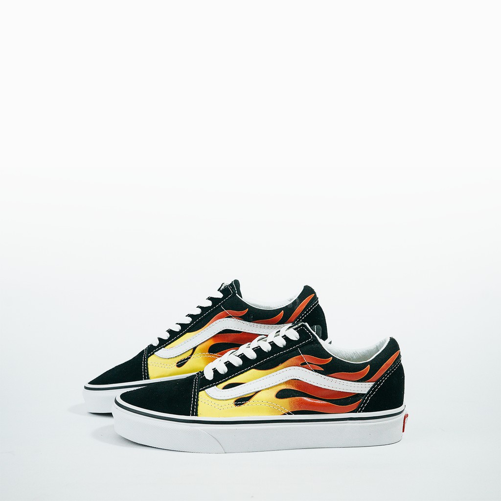 vans old skool flame shoes