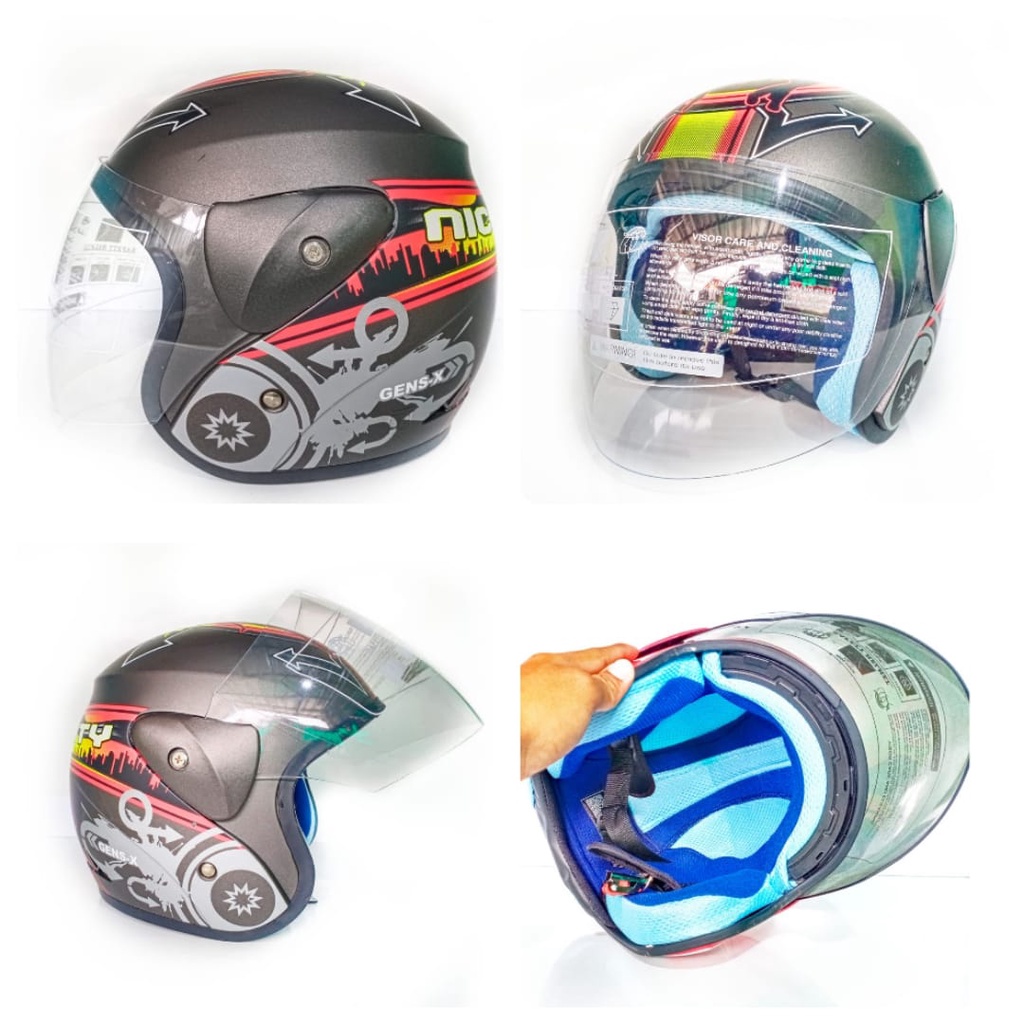 Helm Evo Solid Helm SNI Helm Halfface Helm Evolution