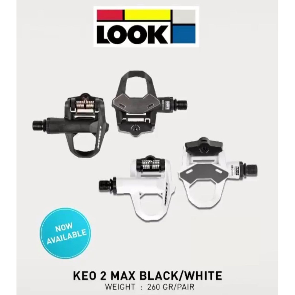 Original Pedal Cleat Roadbike LOOK KEO 2 MAX - Include Cleat - Pedal klit Roadbike