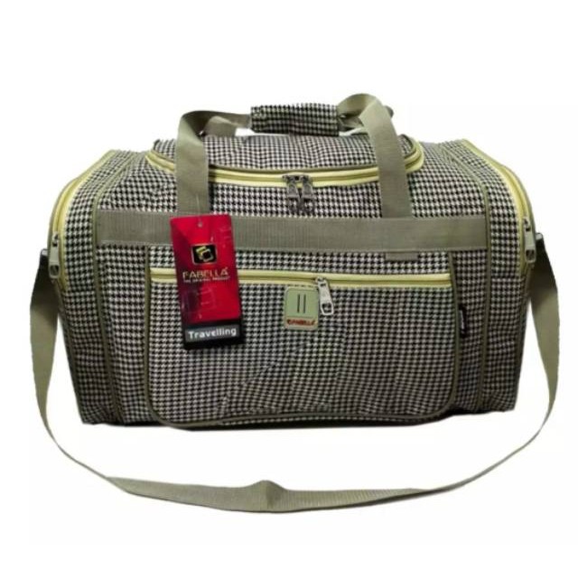 Tas pakaian travel bag FABELLA tas mudik jumbo fabella 413
