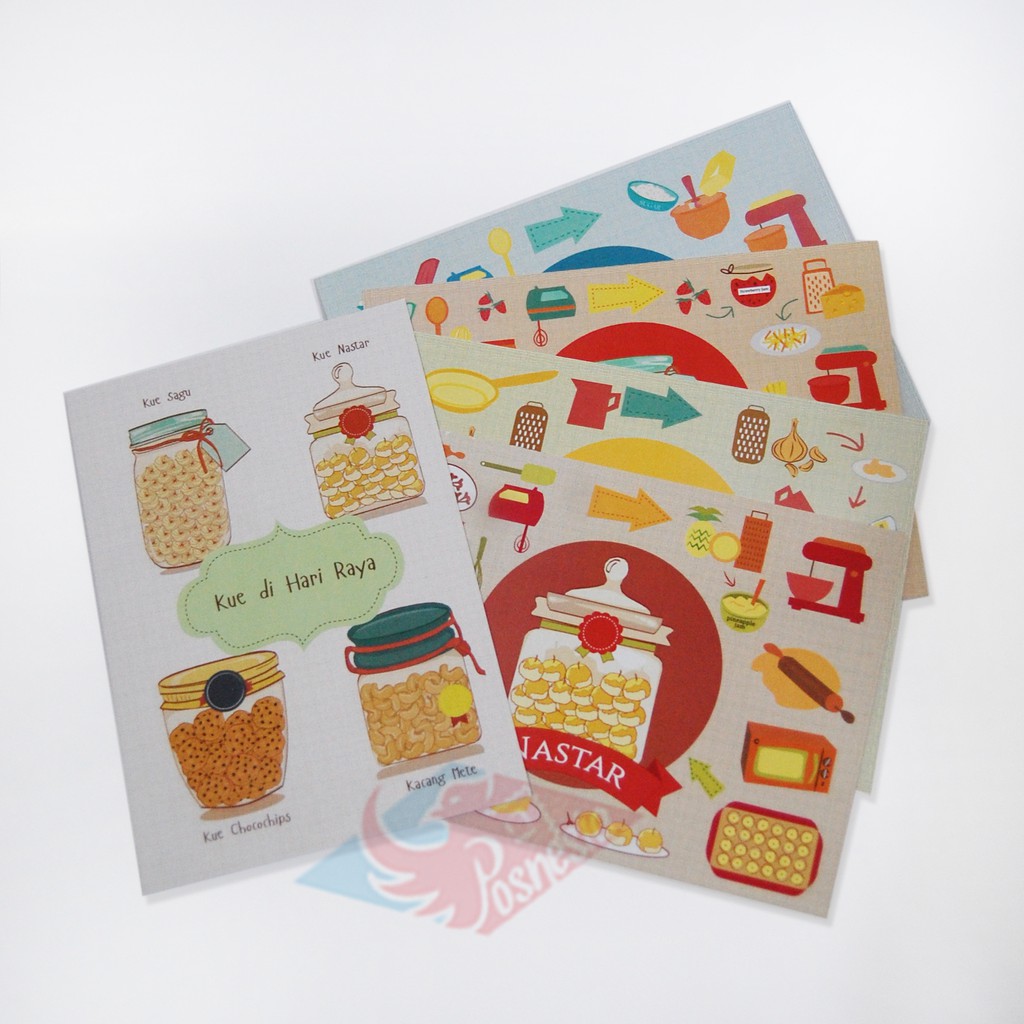

Kartu pos - Postcard Kue Kering