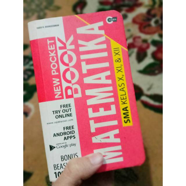 [PRELOVED] BUKU / POCKET BOOK MATEMATIKA SMA