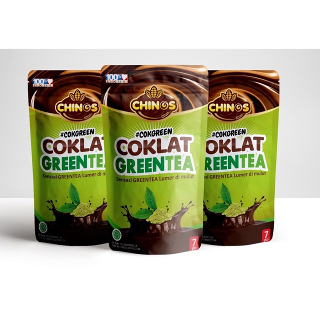 

CHOCO CHINOS COKLAT GREENTEA COKELAT ISI FLA FAVORIT KITA SEMUA